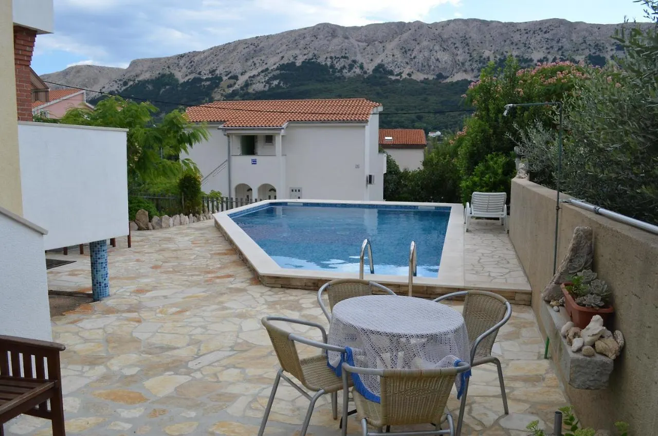 Vendégház Apartments & Rooms Dordic Baška